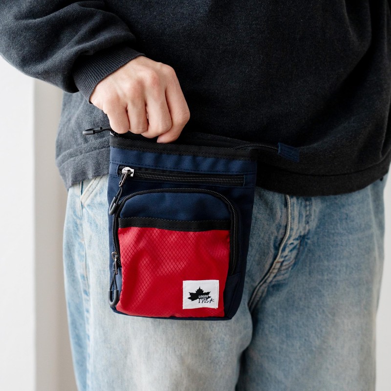 Logo Spark Scissor Bag, Shoulder Bag, 3 Way, Sacoche, Bicolor