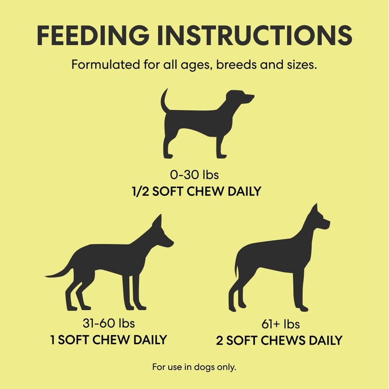 The Pets Table 8 in 1 Soft Chew Dog Vitamins,