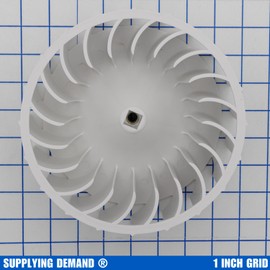Supplying Demand 697772 W10211915 Clothes Dryer Blower Wheel Replacement