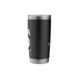 Siberian Husky Chocolate Stainless Steel Insulated Tumbler