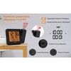 BALDR Projection Alarm Clock, Digital Projector Clock for Bedroom Ceiling,
