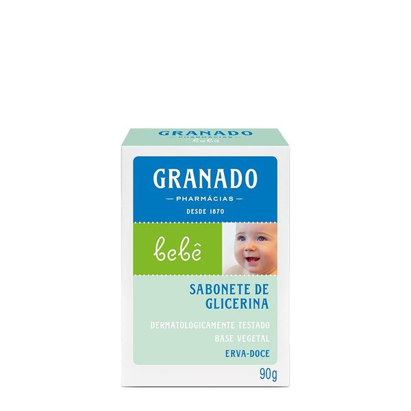 Linha Bebe Granado - Sabonete em Barra de Glicerina Erva-Doce