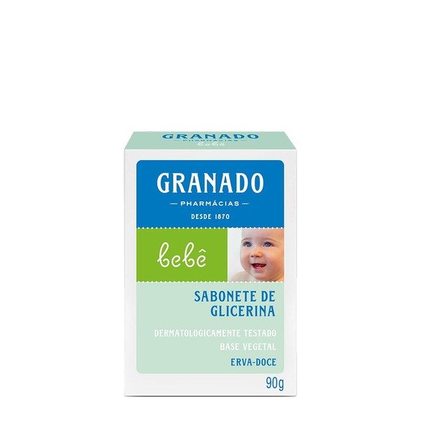 Linha Bebe Granado - Sabonete em Barra de Glicerina Erva-Doce