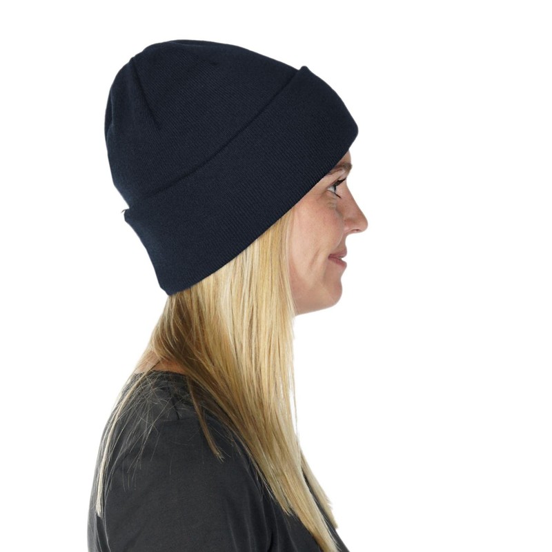 Hanseheld Knitted Beanie 100% New Wool Merino Fine Knit Hat