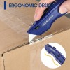 WORKPRO 2PCS Premium Utility Knife Retractable Heavy Duty Box Cutter