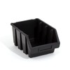 Set of 5 ERGO-Box L black storage bin for workshop