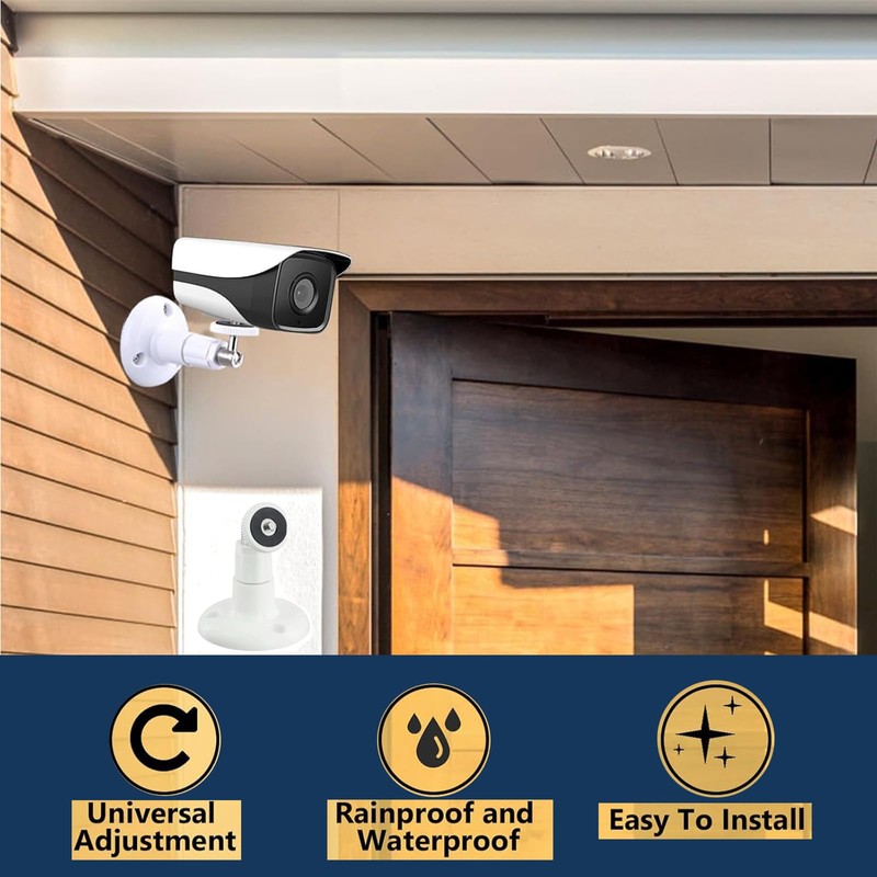 4 Pcs Ring Camera Mount, Wall Mounted Camera Brackets, Ring