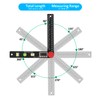 Digital Protractor Ruler Angle Finder, Protractor Ruler Level Tool, Multifunction