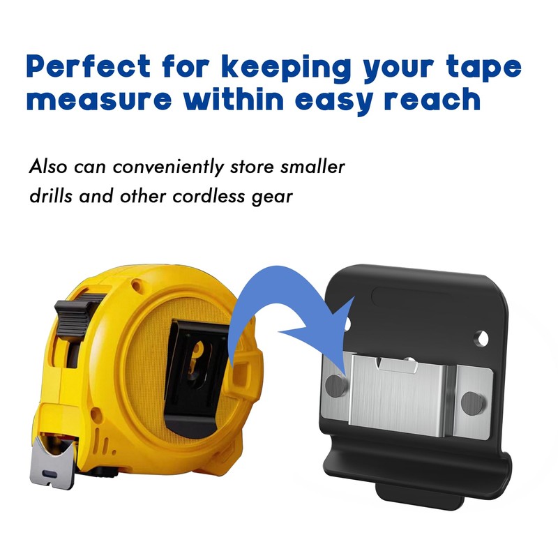 Tape Measure Holder for Belt, Tape Measure Belt Clip, Measuring