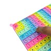 Multiplication Addition Practice Math Pop Fidget Board Game, Push Bubbles