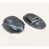 LOW PROFILE BLACK ROOF AIR DUCT VENT VENTILATOR HORSEBOX CARAVAN