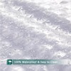 Clear Shower Curtain Liner, 100% Waterproof EVA 3D Shower Curtains