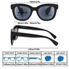 ZXYOO 3 Pack Reader Sunglasses Women with UV400 Protection Classic