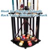 MoyanSuper 2pcs Billiards Bridge Hook with 4 Mounting Screws, Pool