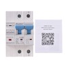 Swokely 2P Smart Circuit Breaker, 100A 220V WiFi Smart Energy