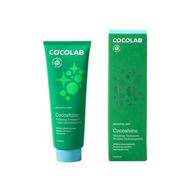 Cocoshine 15% Nano-Hydroxyapatite Formula Toothpaste by Cocolab, Fluoride-Free with Xylitol & Coconut Oil, Sensitive Teeth Whitening Formula for Adult