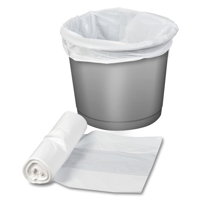 2Work Pedal Bin Liner 10 Litre White (Pack of 1000)