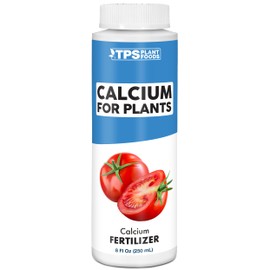 TPS NUTRIENTS Calcium for Plants Made from Organic Inputs, Prevents Common Deficiencies, Liquid Plant Fertilizer 8 oz (250mL)