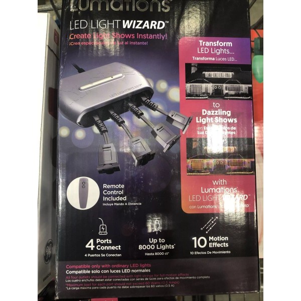 Illuminations Luminations LED Light Wizard connect 8000 Lights 10 Motion
