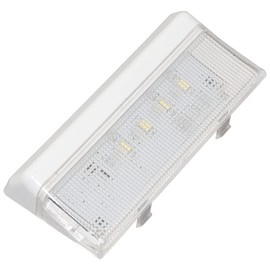 W10515057 Refrigerator Freezer Rear Panel LED Module with Tapered Lens and Bezel for Whirlpool, Kenmore, Maytag, Refrigerators 3021141 PS8768636 W10398007 WPW10515057