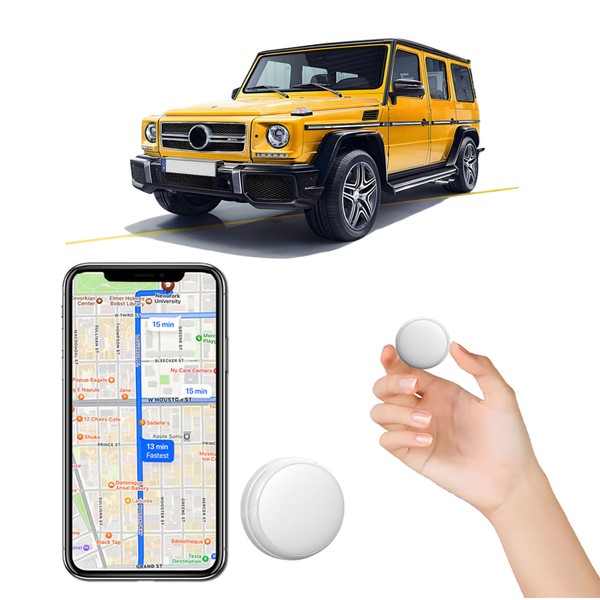 Subscription-Free, Sim-Card-Free Long Battery Life|Magnetic Anti-Lost Device for Trucks, Kids,