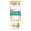 Protector Solar facial L'Oréal Paris UV Defender Antibrillo FPS50+ sin