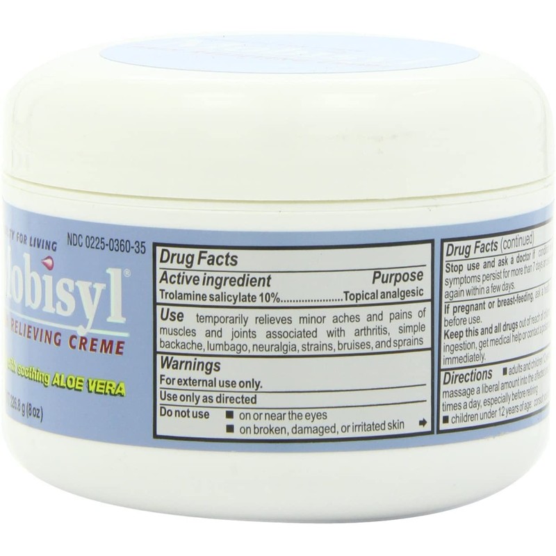 Mobisyl Pain Relieving Creme - 8 oz, Pack of 3