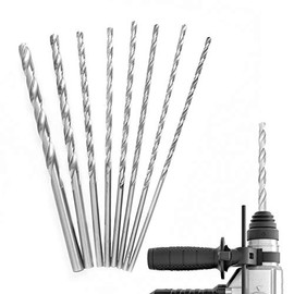 Vikye Brocas Helicoidales, 8 Piezas, 4-10 mm, Acero de Alta Velocidad (HSS), Ideal para Metal, Aluminio, Hierro, Acero Aleado, Madera, Plástico