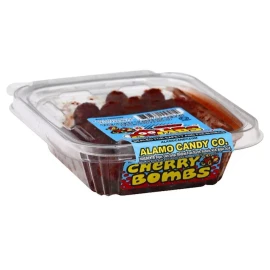 Alamo Candy Cherry Bombs Sweet And Sour With Chili 8oz