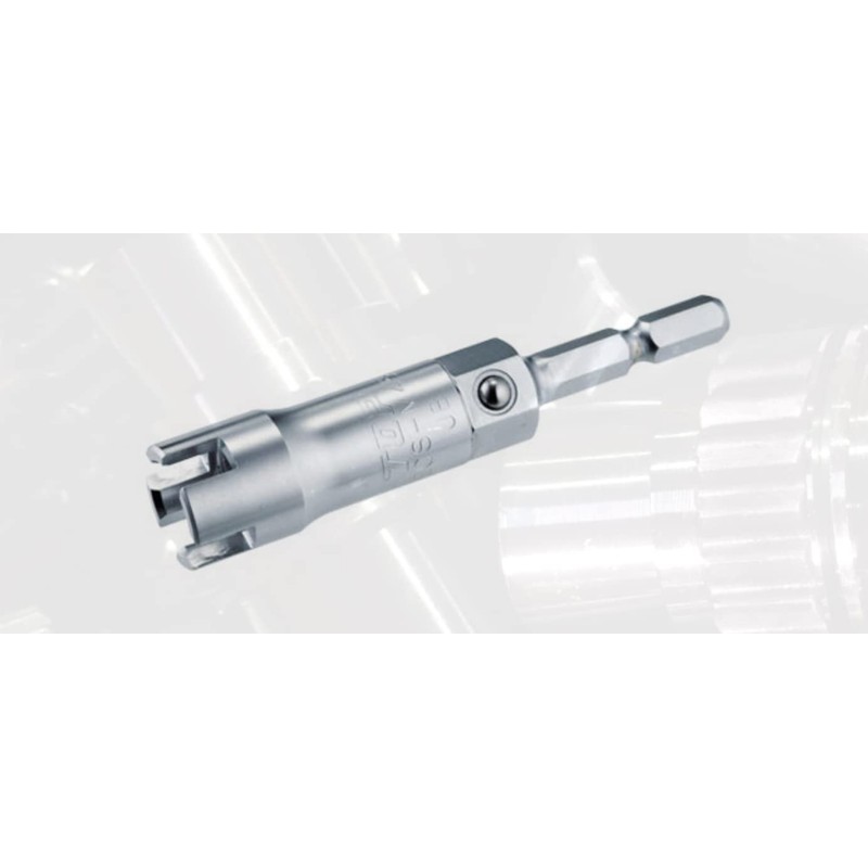 TOP ECS-M45 ECS-M45 Thumbscrew Socket for Electric Drills, M4 &