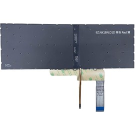 Replacement Keyboard for MSI Katana GF66 GF76 Pulse GL66 GL76 MS-1582 MS-1583 MS-17L1 MS-17H3 Series Laptop with Red Letters Backlit Keyboard US Layout