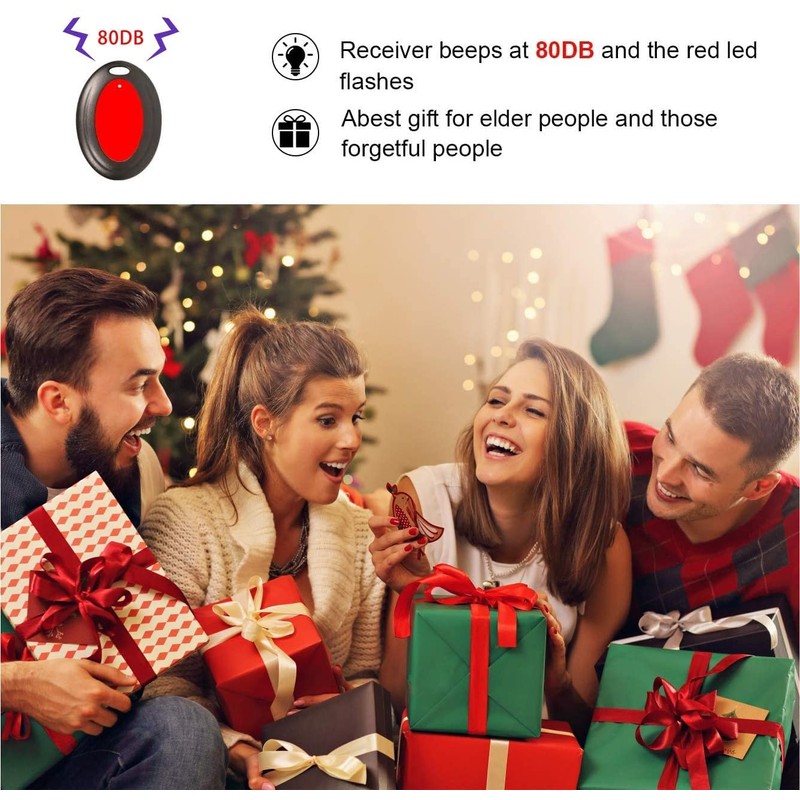Reyke Key Finder, Remote Finder, Wireless RF Object Finder, with