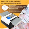 TGHongKy Kartenmischmaschine Elektrische für 1-2-Deck Automatischer Kartenmischer für Poker UNO