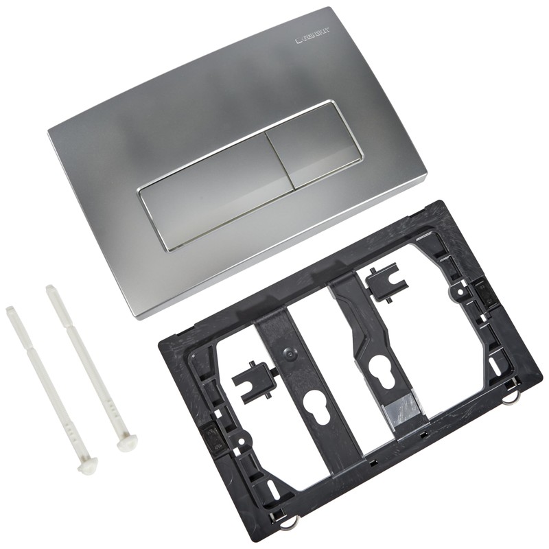 Geberit Delta51 Flush Plate Chrome Matt