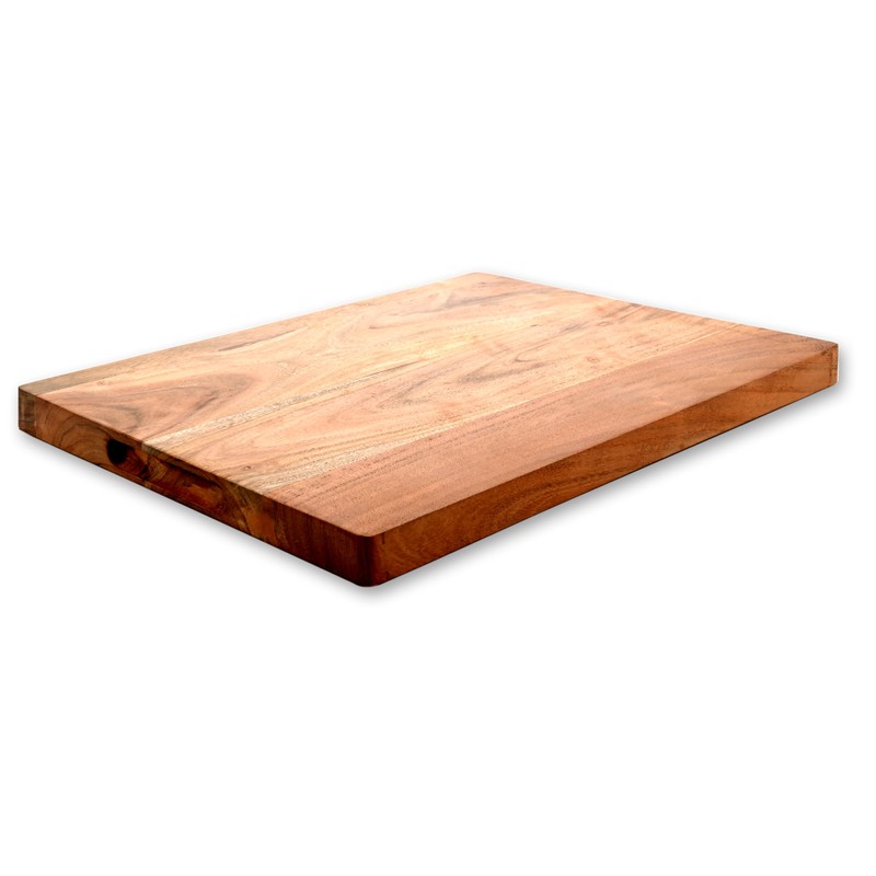 Easyshopforeveryone Premium Acacia Wood Large Rectangular Cutting Board – 1″