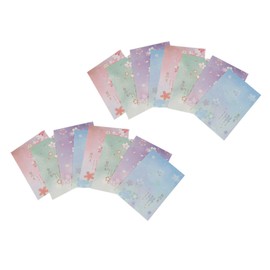 COHEALI 5set Japanese Style Stationery Paper Set of Elegant Cherry Blossom Letter Writing Paper for Notes Invitations Crafts and Calligraphy