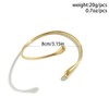 LKingel Minimalist Gold Arm Cuff Jewelry for Women Open Adjustable