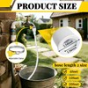 20 FT Faucet Hose Adapter for Sink, Transparent PVC Extra