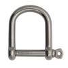 Extreme Max 3006.8225 BoatTector Stainless Steel Wide D Shackle -
