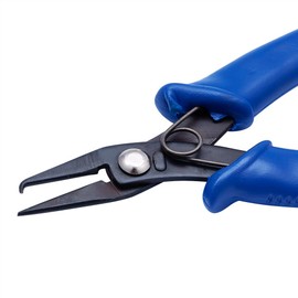 Beadthoven 5.5” Split Ring Opening Pliers Tweezers Opener Tools Jewelry Making Tools Jump Ring Jewelry Pliers for Opening Split Ring or Key Chain Gunmetal Color