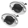 2pcs 316 Stainless Steel Marine Drain Plug Oval Garboard Transom