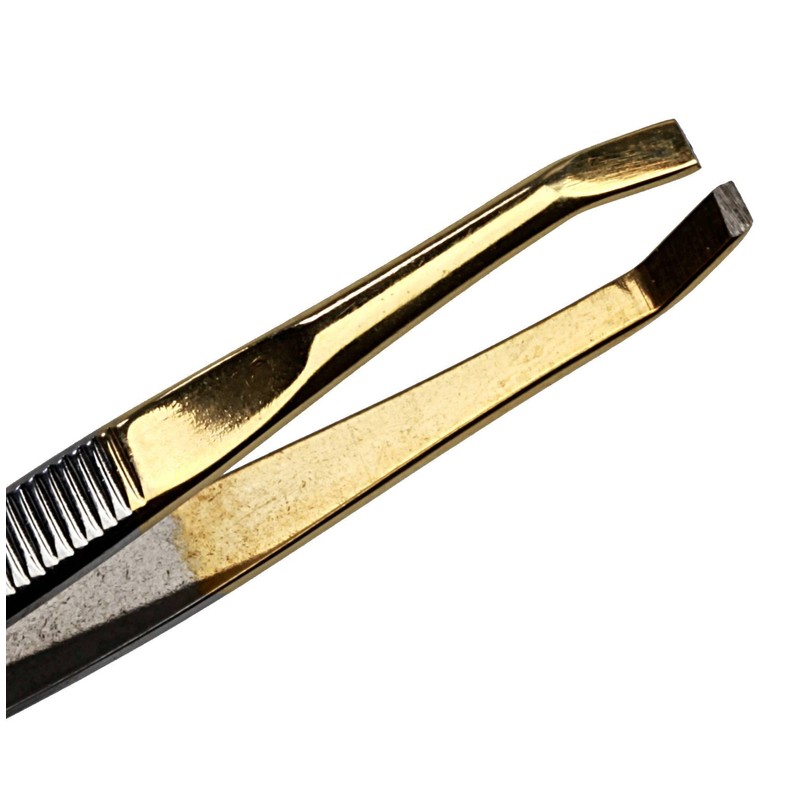 HK Manicure by Hans Kniebes - 8 cm Cranked Tweezers