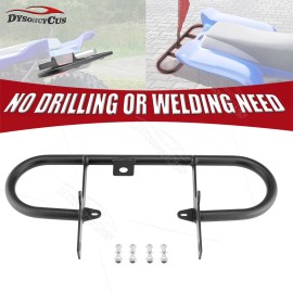 DYSO For Yamaha Warrior 350 ATV Black Rear Wide Grab Bar Bumper Support Bar 1987-2004