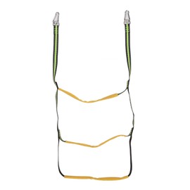 Marine Rope Ladder Foldable 3 Steps Strong Load Bearing Inflatable Boat Rope Ladder for Canoeing Kayak Motorboat