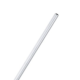 M METERXITY 1-Pack 300mm 6063 Aluminum Round Tube, 4mm ID 6mm OD Seamless Aluminum Tubing for Construction/Machining/DIY Crafting, Metal Straight Pipe [0.16"x0.24"x12"]