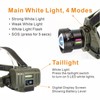 WILDE TRAIL Rechargeable LED Headlamp – Super Bright, High Lumens