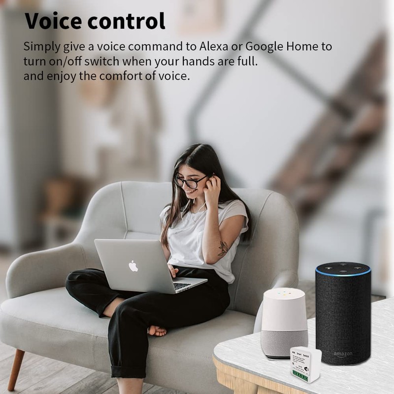 proAMEDEN Smart WiFi Switch, 16A Mini Smart WiFi Switch, Module