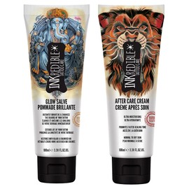 INKredible Glow Salve + Aftercare Tattoo Healing Lotions (2-Pack)
