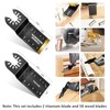 Hiinny 60PCS Oscillating Tool Blades, Professional Universal Titanium Oscillating Saw