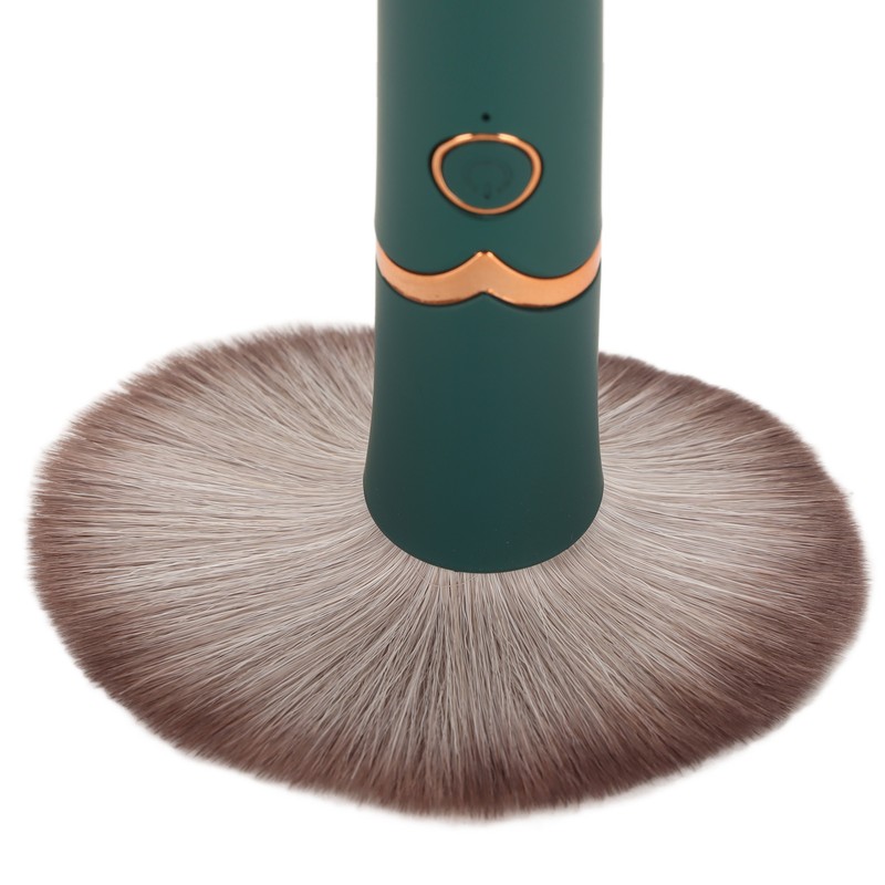 USB Rechargeable Makeup Brush 10 Gears Soft Fluffy Hair Electric